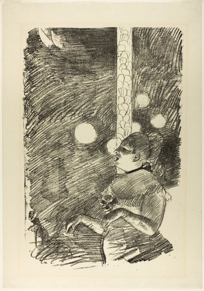 犬の歌 作： Edgar Degas