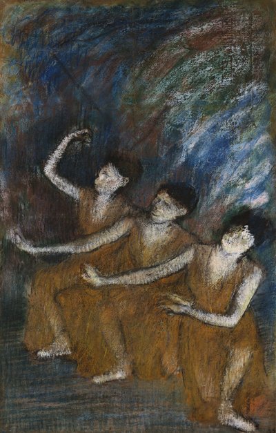3人のダンサー、1895-98年頃 作： Edgar Degas