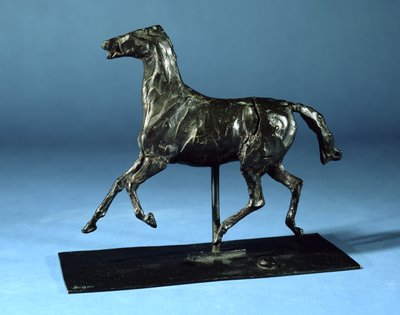 速歩馬（ブロンズ） 作： Edgar Degas