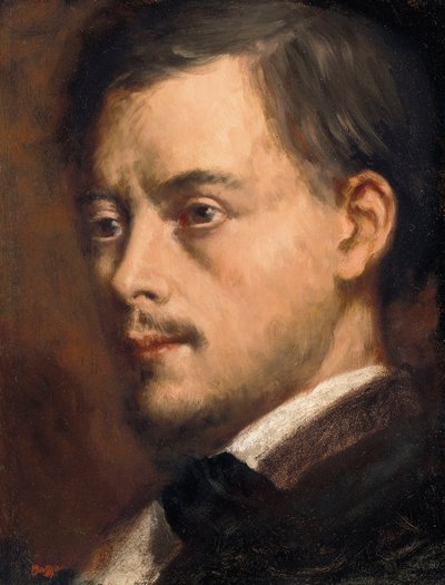 男の頭 作： Edgar Degas