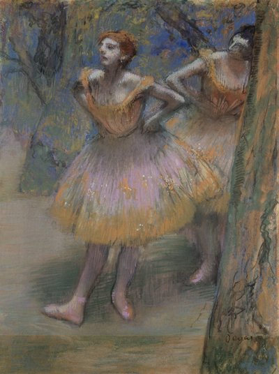 二人のダンサー、1893年頃〜98年 作： Edgar Degas