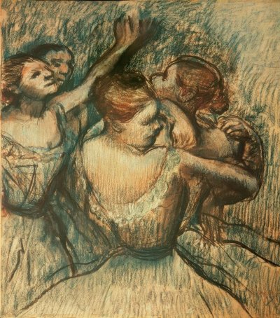 4人のハーフダンサー 作： Edgar Degas