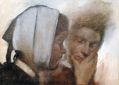 洗濯機 作： Edgar Degas
