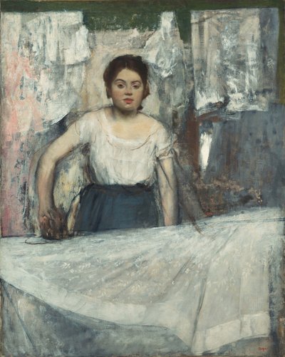 アイロンをかけている女性 作： Edgar Degas