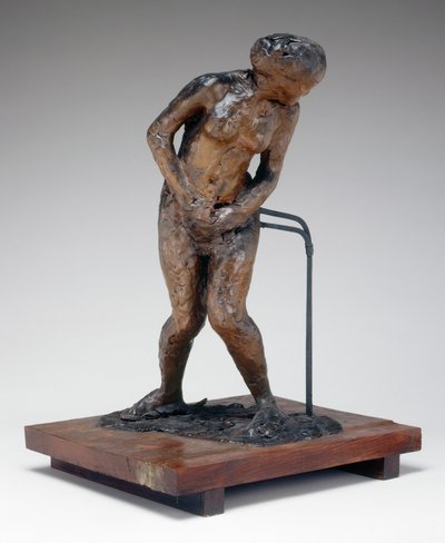 1880 年代後半から 1890 年代前半の女性が無意識のうちに連れ去られた。 作： Edgar Degas