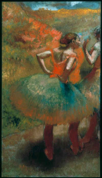 ダンサー2名 作： Edgar Degas