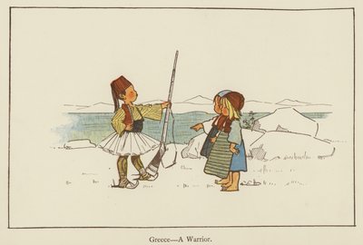 ギリシャ、戦士 作： Edith Farmiloe