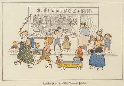 ロンドン（東）、ダイヤモンドジュビリー 作： Edith Farmiloe