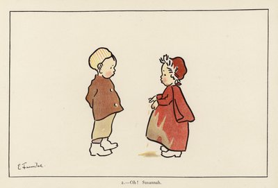 オー！スザンナ（カラーリトグラフ 作： Edith Farmiloe