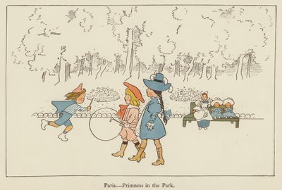 パリ、公園の素晴らしさ 作： Edith Farmiloe