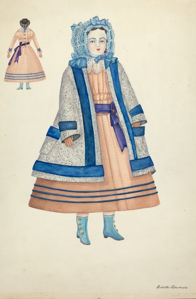 人形：「ローズベイツ」 作： Edith Towner