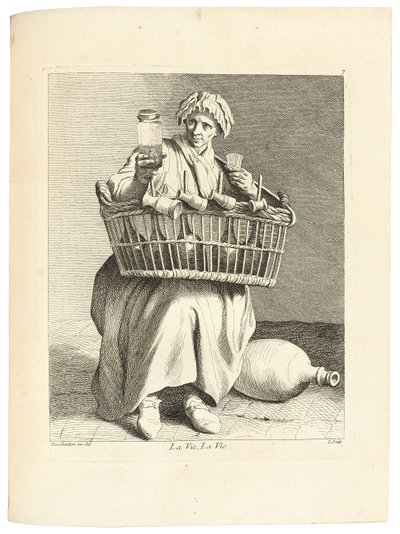 ビュー、人生、c。 1737-1746 作： Edmé Bouchardon