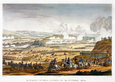 イエナの戦い、ドイツ、1806 年 10 月 14 日 作： Edme Bovinet
