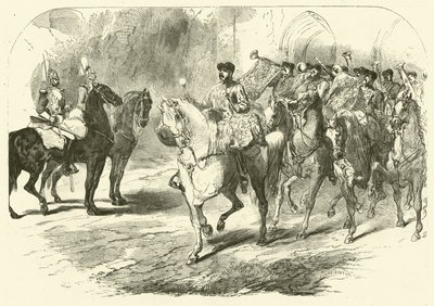 Band of the Horse Guards (彫刻) 作： Edmond (after) Morin