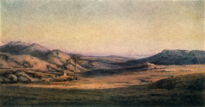 風景画、タイトル不明 作： Edmond Baibazzona