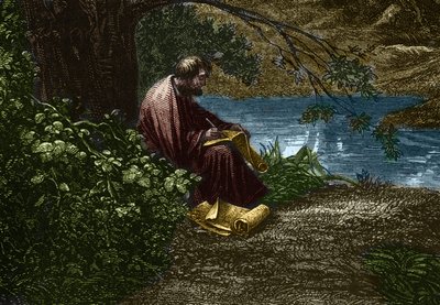 ギリシャの哲学者デモクリトス（Democritus）は 作： Edmond Castan