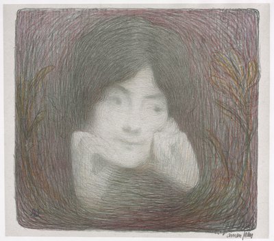 ヴォラードギャラリーからの版画のアルバム：Mlle。Mornéode laComédie-Française、1897。 作： Edmond François Aman Jean