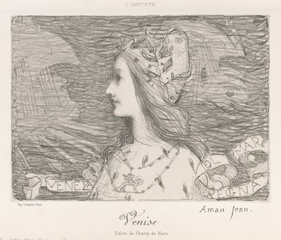 ヴェネツィア、1892。 作： Edmond François Aman Jean