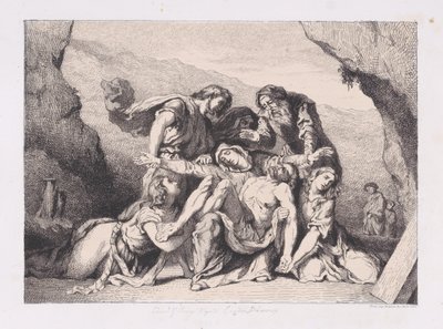 ピエタ、1852年、1852年。 作： Edmond Hédouin