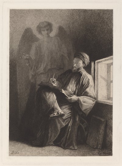 聖マタイ 作： Edmond Hedouin after Alexandre Bida