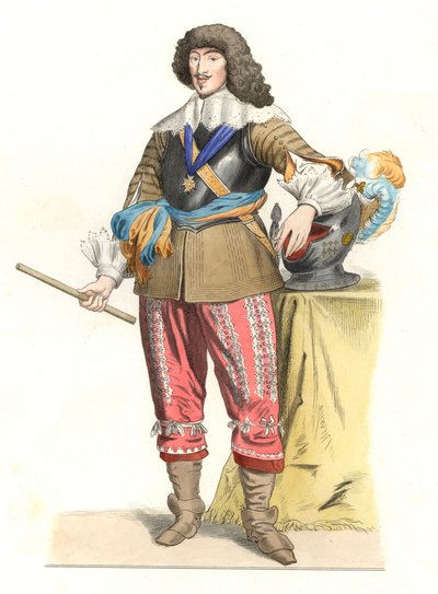 オルレアン公ガストン・ジャン・バティスト・ド・フランス（ガストン・ドルレアン）（1608～1660年 作： Edmond Lechevallier Chevignard