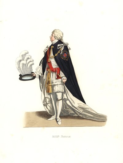ジョージ・フレデリック・オーギュスト、プリンス・オブ・ウェールズ、イギリス 作： Edmond Lechevallier Chevignard