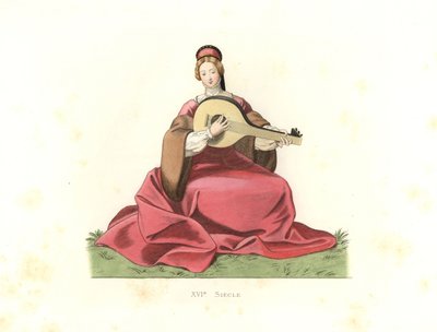 高貴な女性（イギリス 作： Edmond Lechevallier Chevignard
