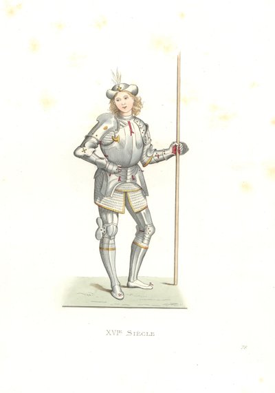 イタリアの武術家 作： Edmond Lechevallier Chevignard