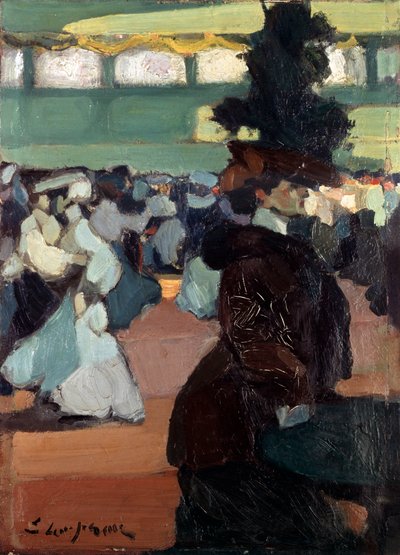 ボールで、1905。 作： Edmond Lempereur