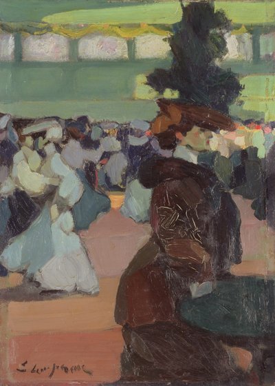 Bar Tabarin, c.1905 （油彩・キャンバス 作： Edmond Lempereur