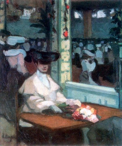 待っている、ムーランドラガレット、1905年。 作： Edmond Lempereur