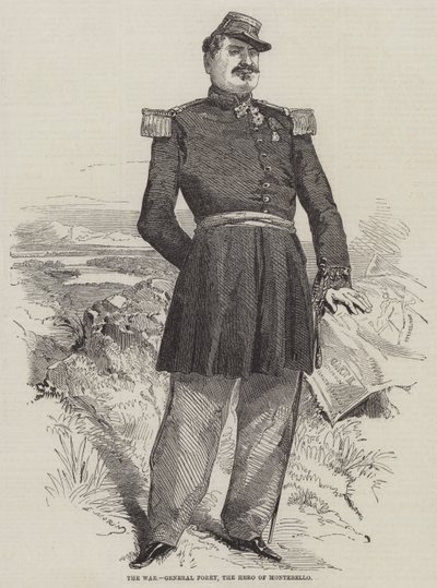 戦争、大将、モンテベロの英雄 作： Edmond Morin