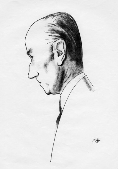 サミュエルホアー卿、イギリスの政治家、1935年。 作： Edmond Xavier Kapp