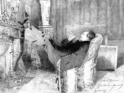 ジュール・ド・コンクール、1857 作： Edmond de Concourt