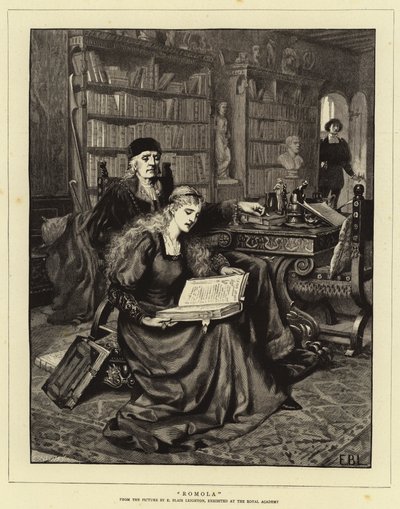ロモラ（彫刻 作： Edmund Blair (after) Leighton