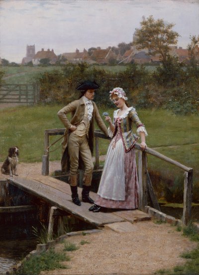 私を忘れないでください 作： Edmund Blair Leighton