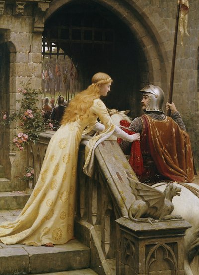 神のスピード、1900 作： Edmund Blair Leighton