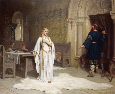 ゴダイヴァ夫人 作： Edmund Blair Leighton