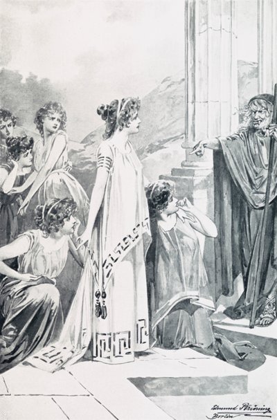 ゲーテのファウストのイラスト 作： Edmund Bruning