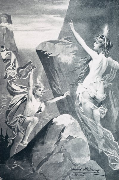 ゲーテのファウストのイラスト 作： Edmund Bruning