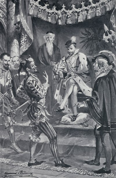 ゲーテのファウストのイラスト 作： Edmund Bruning