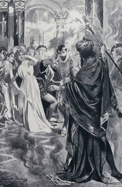 ゲーテのファウストのイラスト 作： Edmund Bruning