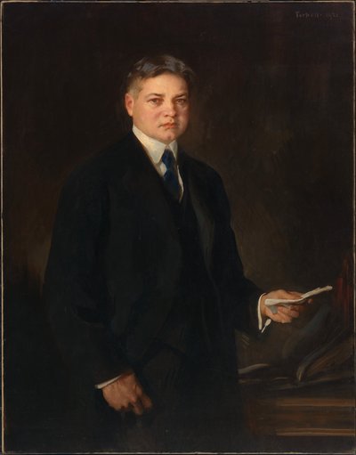 ハーバート・クラーク・フーバー（1874～1964） 作： Edmund Charles Tarbell