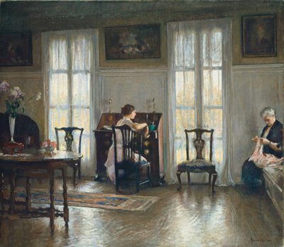  作： Edmund Charles Tarbell