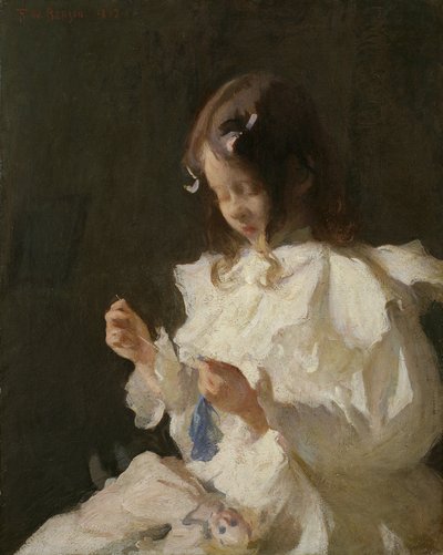 私の娘ジョセフィン 作： Edmund Charles Tarbell