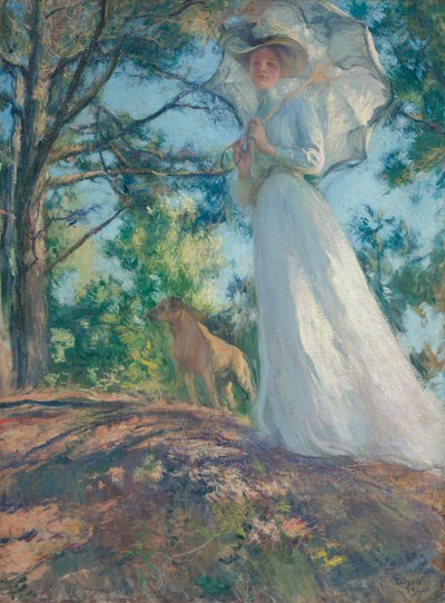ボスヌスの丘、1901 作： Edmund Charles Tarbell