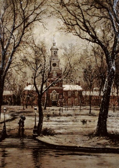 インディペンデンス・ホール 作： Edmund Darch Lewis