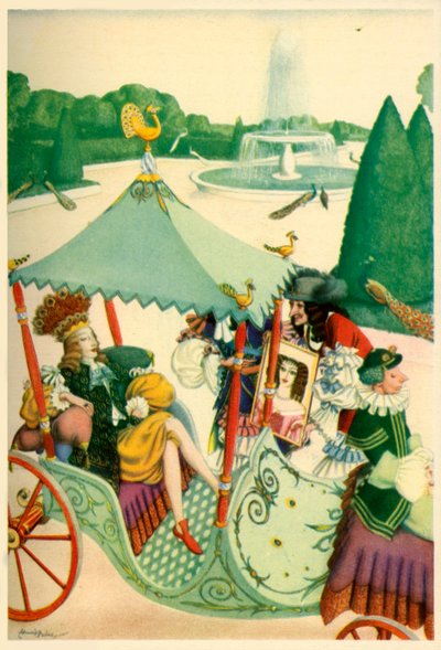 ロゼッタ王女、1928年。 作： Edmund Dulac