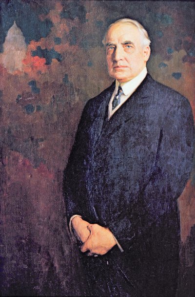 ウォーレン・G・ハーディング（1865-1923）（カラーリトグラフ 作： Edmund Hodgson Smart