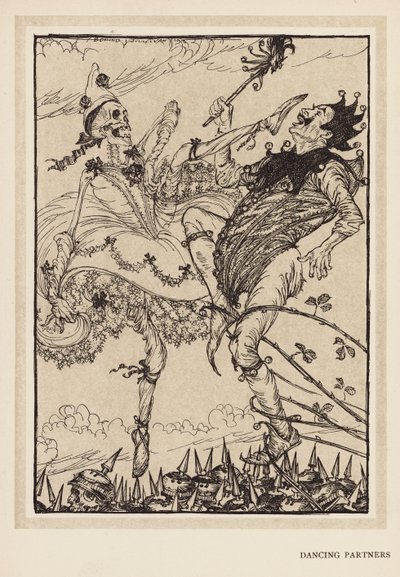 カイザーの花輪ダンシング・パートナー（リトグラフ） 作： Edmund Joseph (after) Sullivan